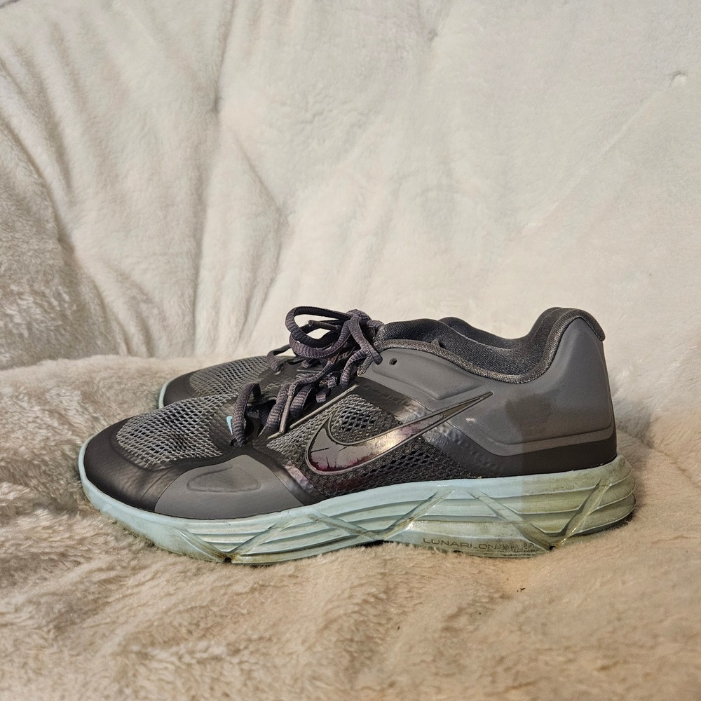 Nike LunarGlide+ 4 Gray Running Shoes‎ Sneakers Athletic 429787-001 Womens 9.5